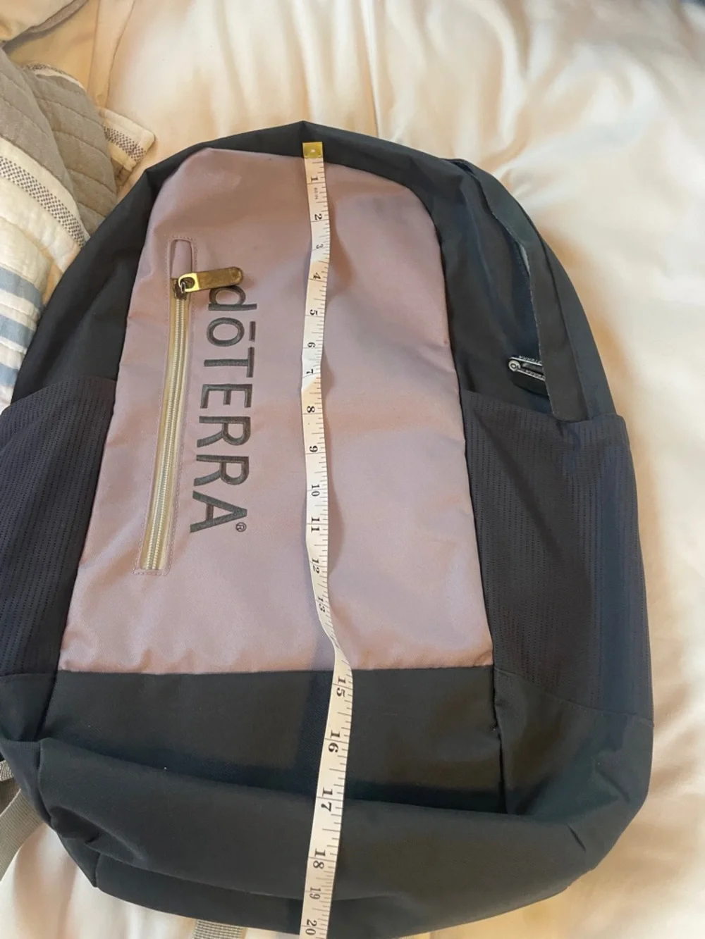 Doterra Black and Mauve Logo Backpack - Picture 12 of 12
